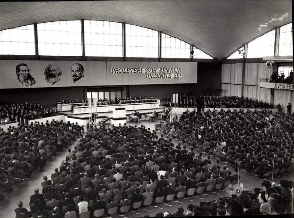 7. Kонгрес СКЈ у Љубљани, 1968. г (ФОТО: ВИКИПЕДИЈА)