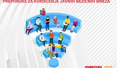 Preporuke za kori&scaron;ćenje javnih bežičnih mreža