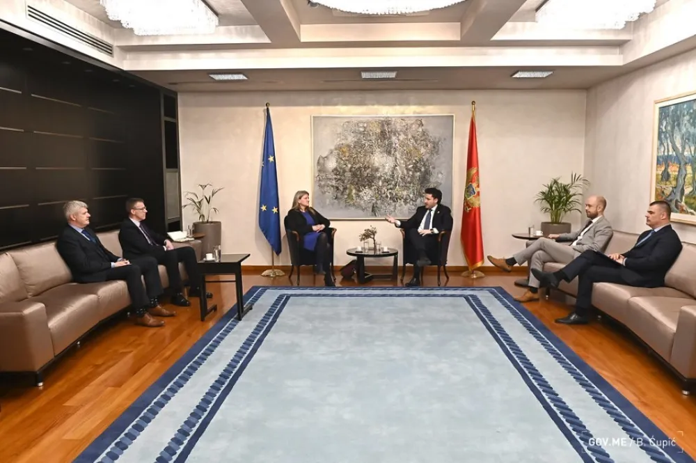 Abazović ugostio Dejvida Hantlija