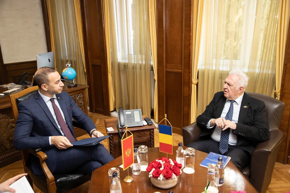 Generalni sekretar Skup&scaron;tine sa ambasadorom Rumunije