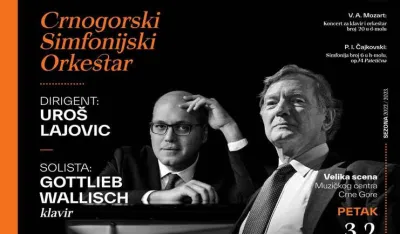 CSO, Uro&scaron; Lajovic i Gotlib Vali&scaron; izvode Mocarta i Čajkovskog 