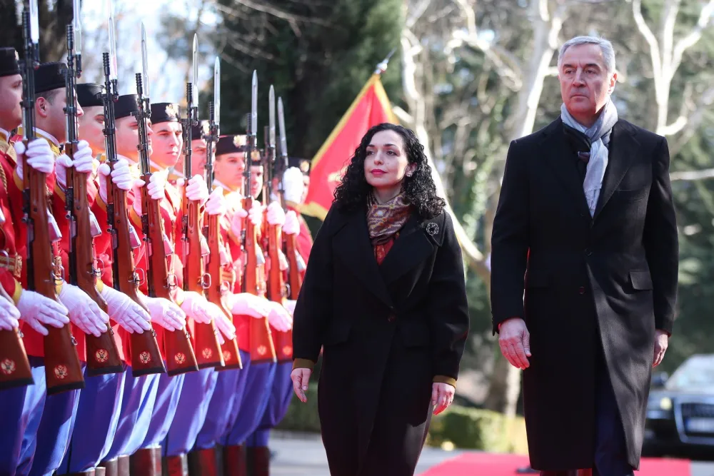 Đukanović dočekao Osmani