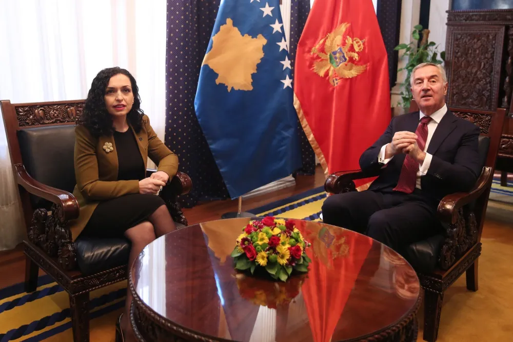 Đukanović dočekao Osmani