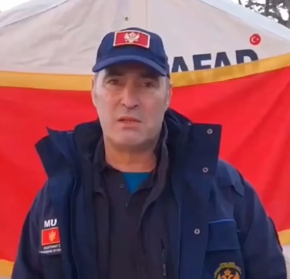 Vođa Tima za traganje i spa&scaron;avanje Milan Radović