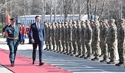 Adžić vojnicima: Budite prva linija odbrane Crne Gore, imamo samo jednu otadžbinu
