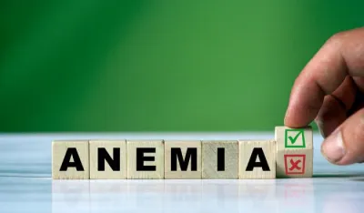 Ilustracija<br>anemija, nedostatak gvožđa, gvožđe u krvi