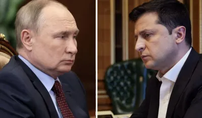 Putin i Zelenski 