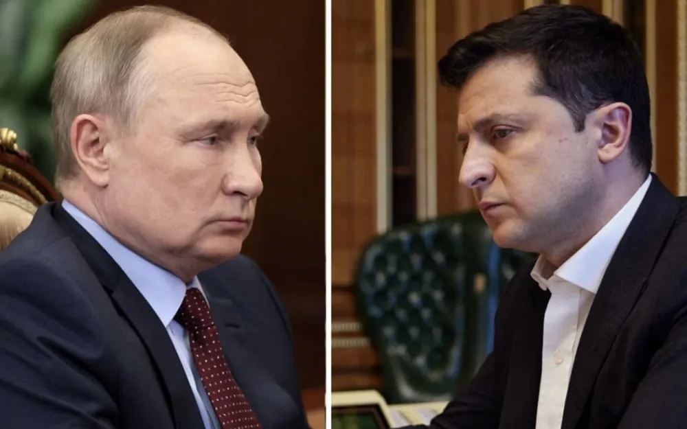 Putin i Zelenski 