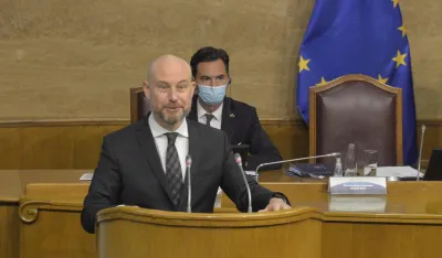 Skupstina gradjana Becic sa Vladimirom Bilcikom, Vladimir Bilcik