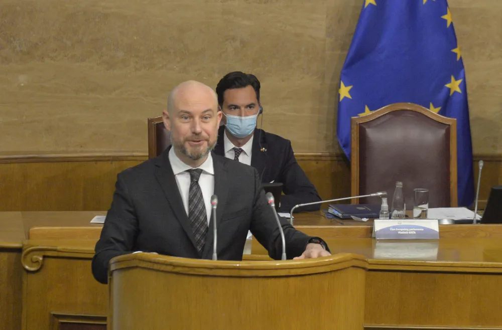 Skupstina gradjana Becic sa Vladimirom Bilcikom, Vladimir Bilcik