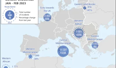 Centralnomediteranske i zapadnobalkanske rute najaktivnije