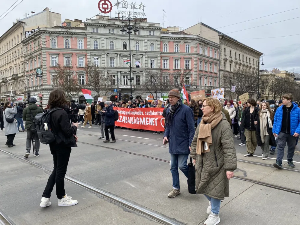 protest u mađarskoj