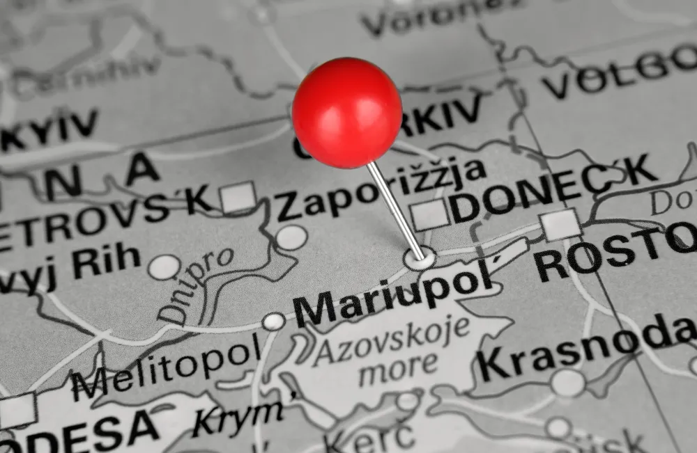 Мариупољ мапа