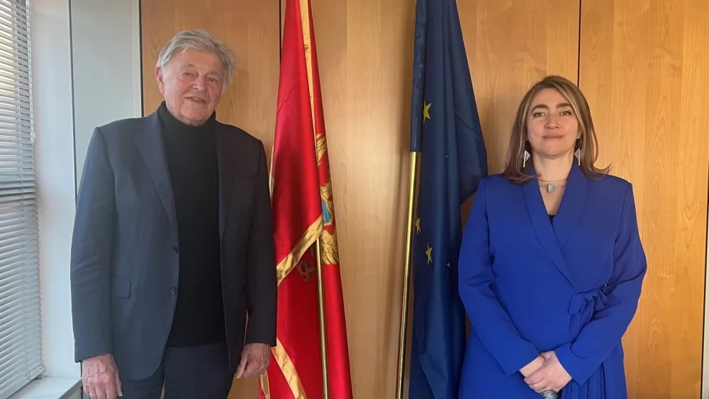Princ Nikola i ministarka &Scaron;ćepanović