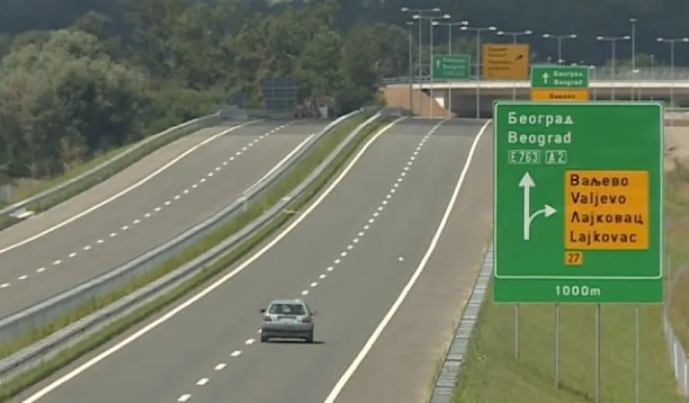 autoput, Srbija