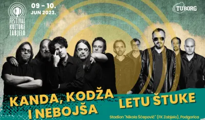Na Festival kulture Zabjelo dolaze &bdquo;Kanda, Kodža i Neboj&scaron;a&rdquo; i &bdquo;Letu &scaron;tuke&rdquo;