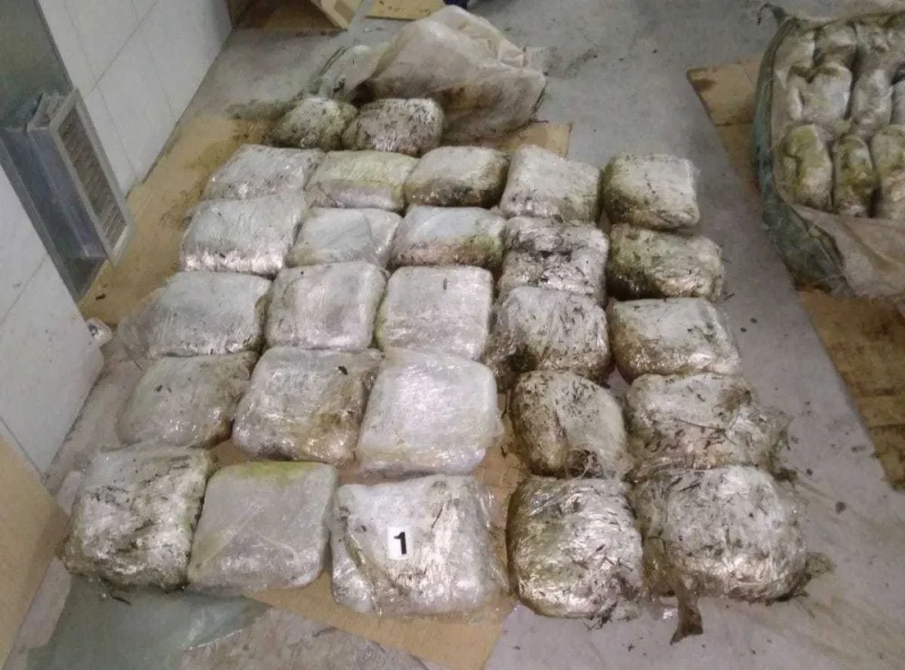 (FOTO) Pronađeno 90 kilograma droge