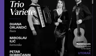 "Trio Variete" u Kamernoj sali Muzičkog centra