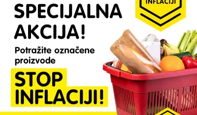 STOP INFLACIJI<br>Najtraženiji artikli po najnižim cijenama