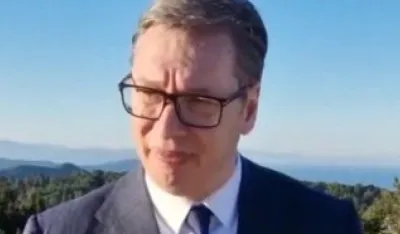 Vučić na Svetoj gori