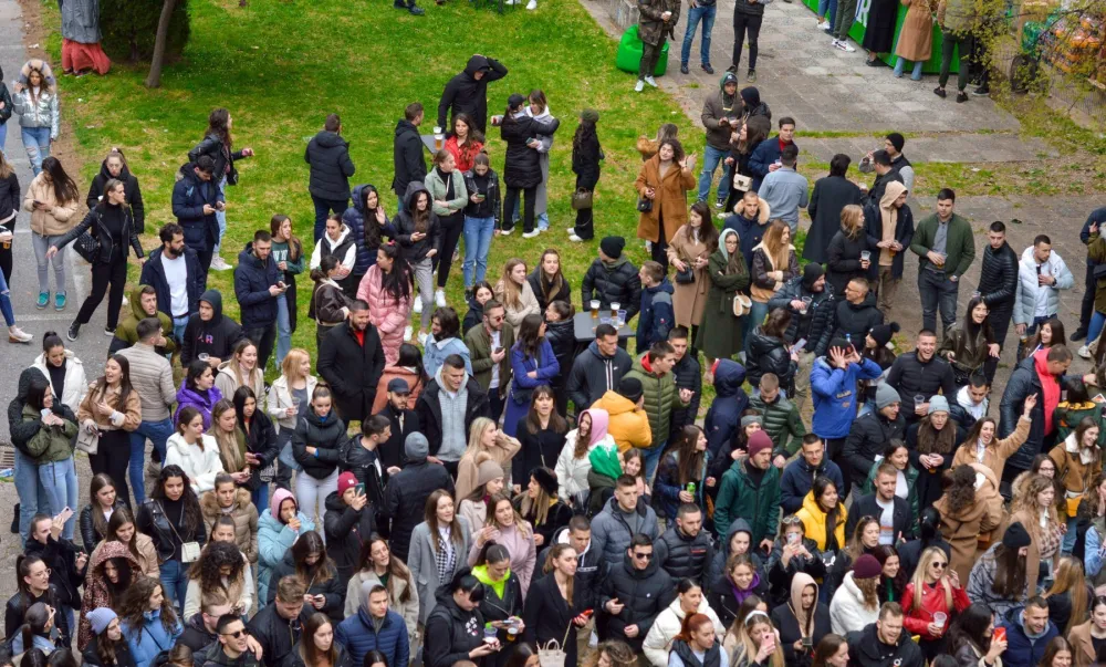 Dan studenata počeo koncertom Magla benda