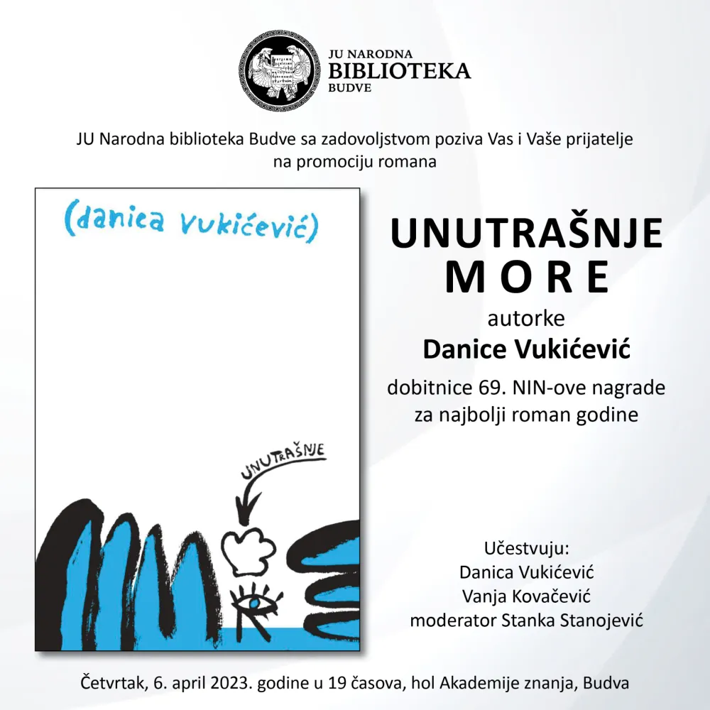 "Unutra&scaron;nje more" u Budvi