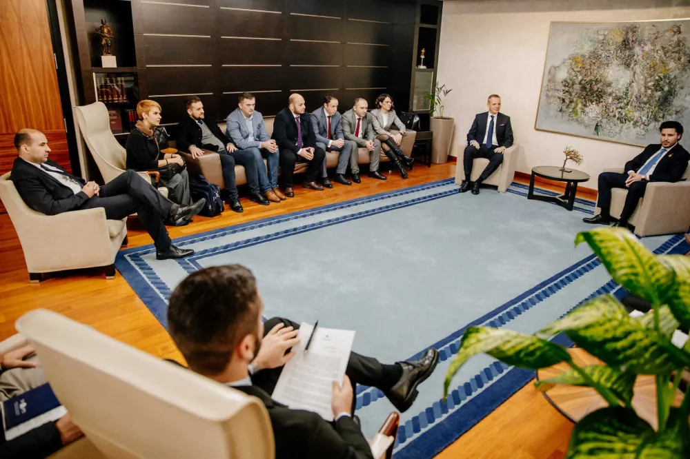 Sastanak u Ulcinju povodom izgradnje luksuznog hotela Jadran