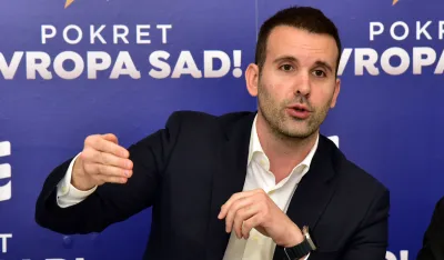 Evropa sad press, Milojko Spajic