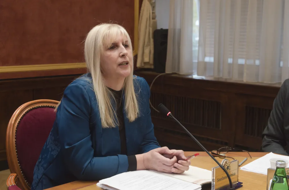 Ustavni odbor, saslusanje treceg kandidata za sudiju, Ustavni odbor, treci kandidat za sudiju, Snezana Jonica