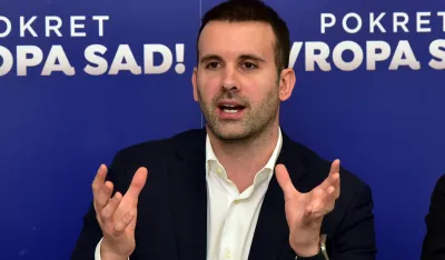 Evropa sad press, Milojko Spajic