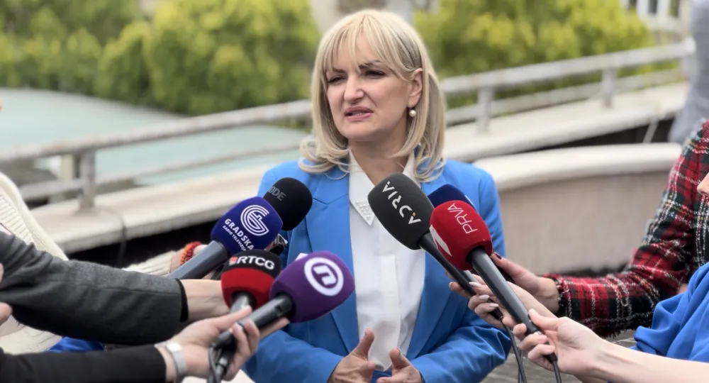 Sjednica Glavnog Grada, Jelena Borovinić Bojović