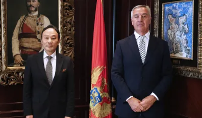 Ambasador Japana i Đukanović