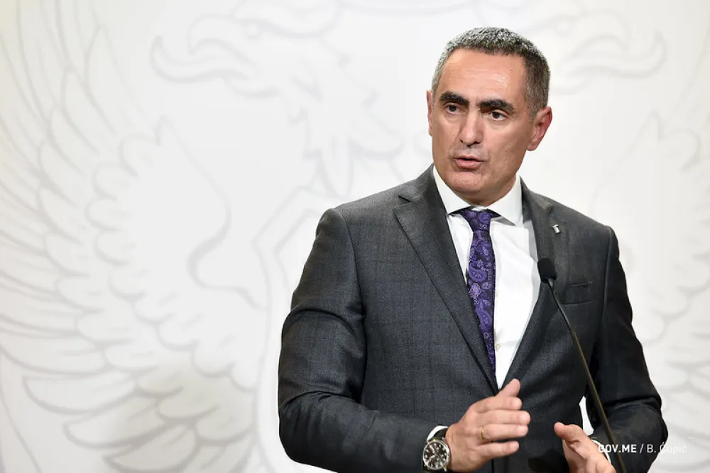 aleksandar damjanovic, ministar finansija