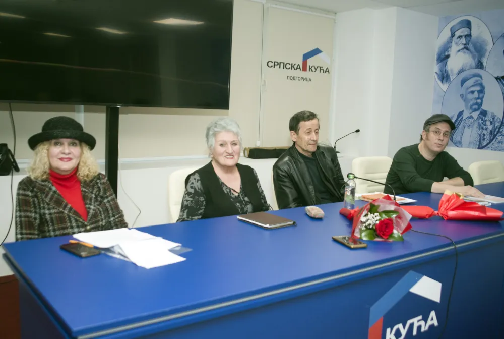 Tribina "Riјeč" UKCG: Predstavljena zbirka za dјecu "Sunčev poljupčić" Olge Dabović Klikovac