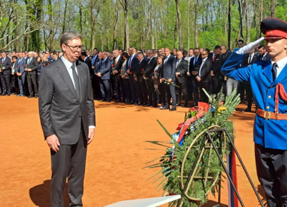 Vučić u Jasenovcu
