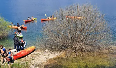Slano јezero postalo avanturistički centar
