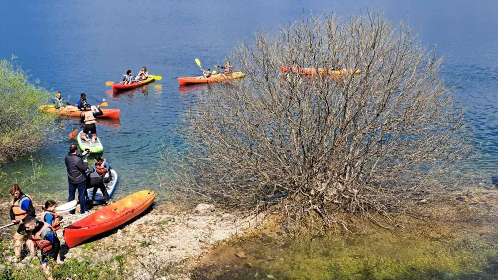 Slano јezero postalo avanturistički centar