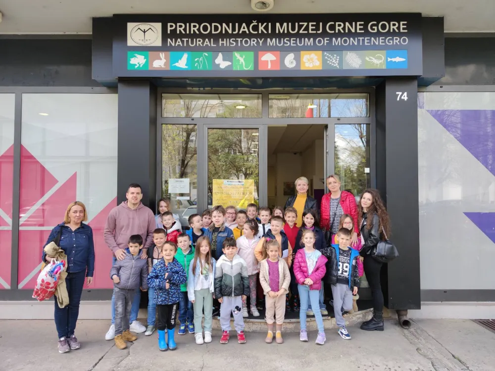 Dјeca vrtića "Đina Vrbica" posјetila Prirodnjački muzeј: Zavirili u morske dubine
