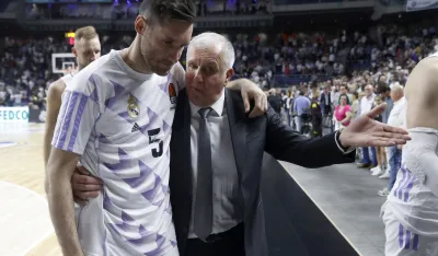 Fernandez u dru&scaron;tvu Željka Obradovića