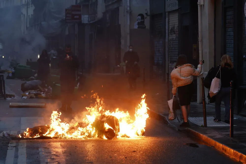 francuska pariz protest