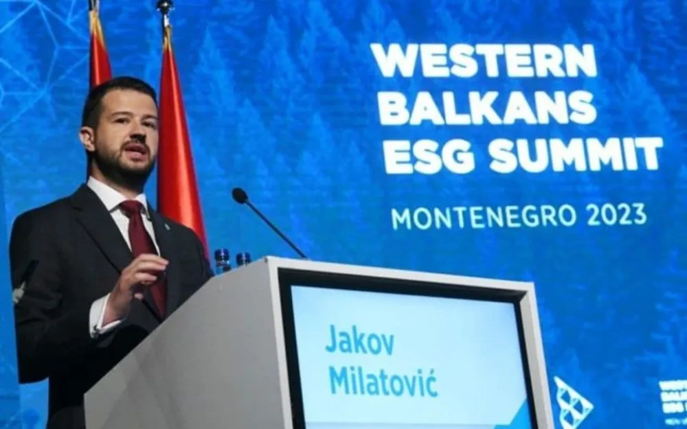 jakov milatovic na otvaranju samita u tivtu