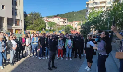 Protest u Budvi