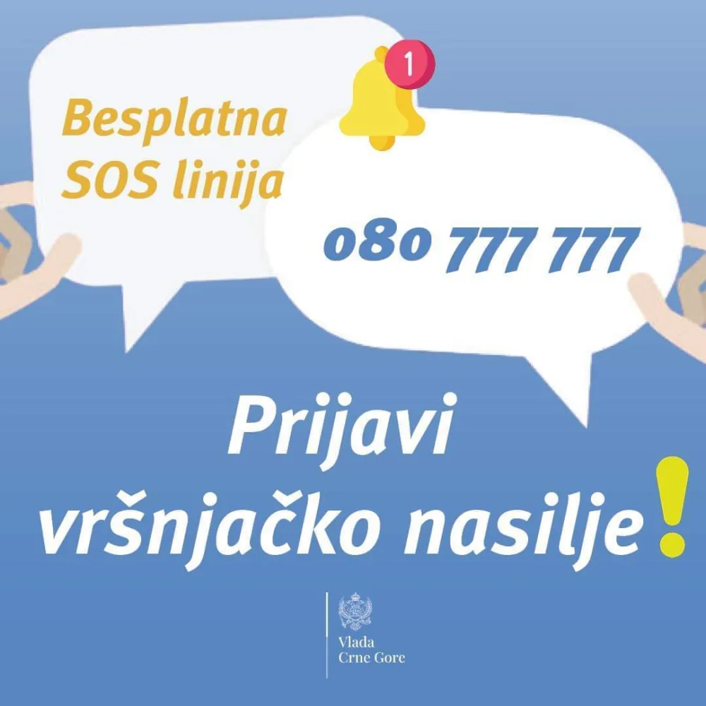 vr&scaron;njačko nasilje, telefonska linija