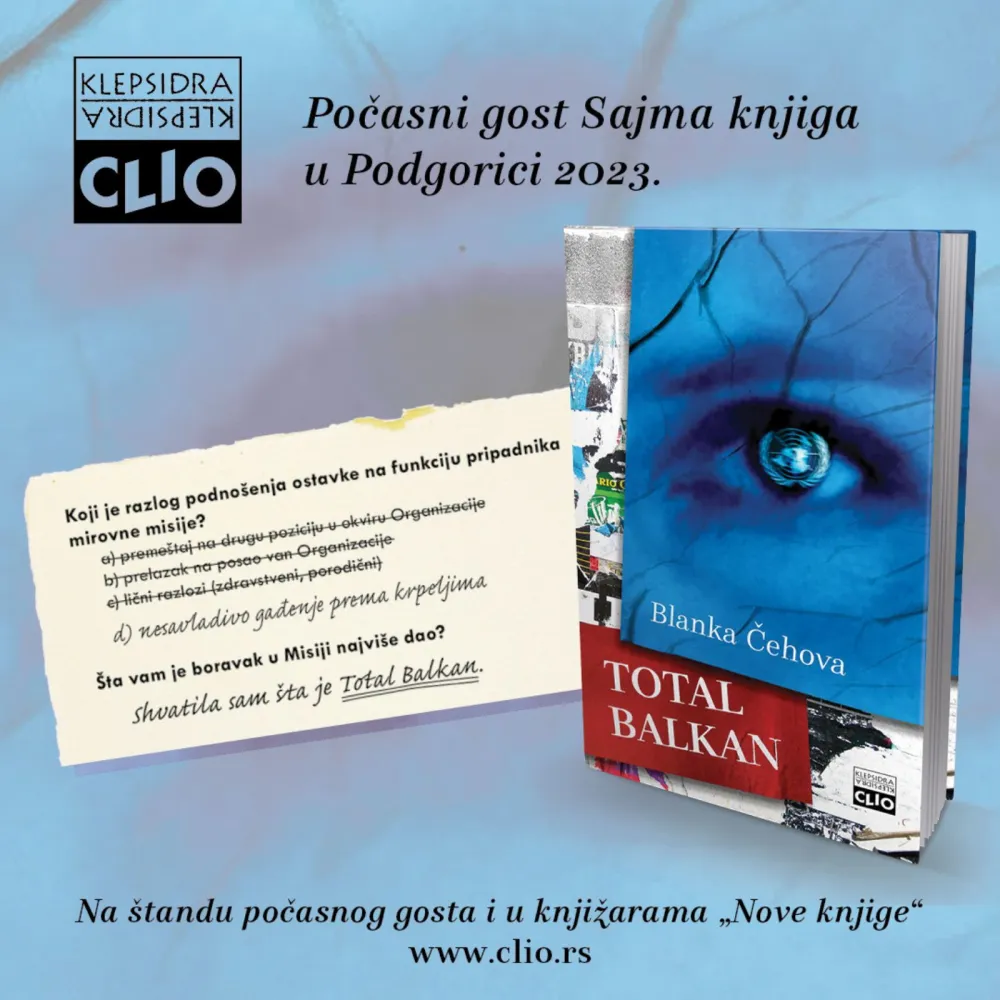 Počasni gost sajma predstavlja roman "Total Balkan"