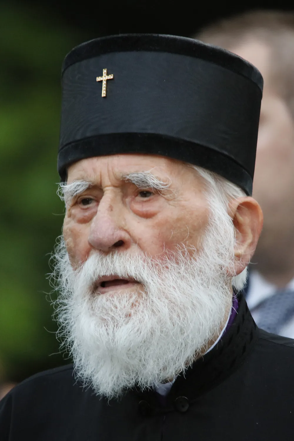 Prijem 13 jul Cetinje, svestenik nepriznate Crnogorske pravoslavne crkve, Miras Dedeic