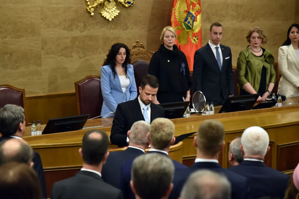 Jakov Milatovic inauguracija