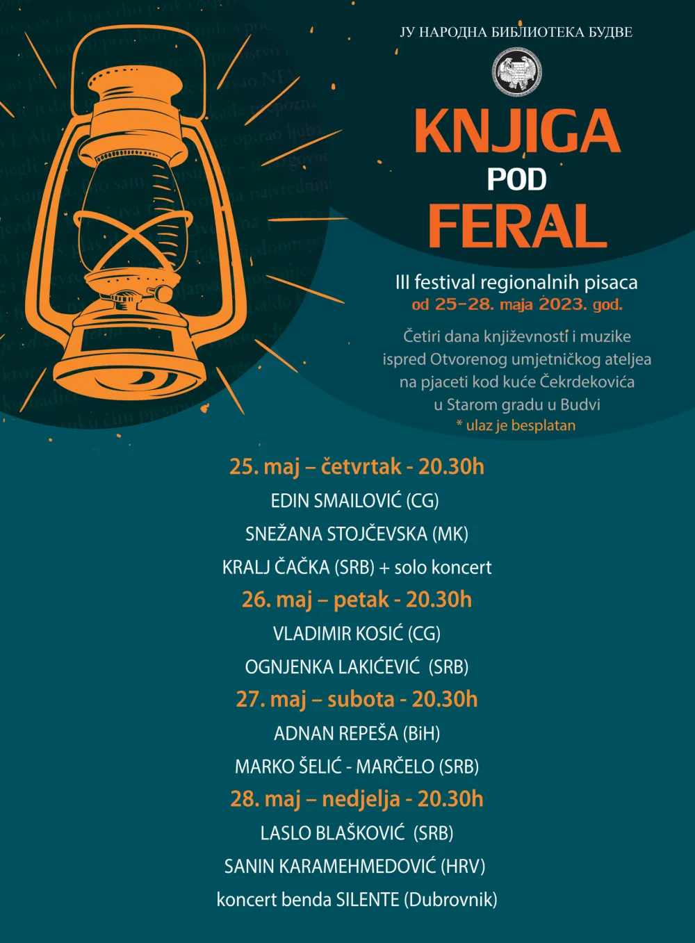 Četiri noći "Knjiga pod feral"
