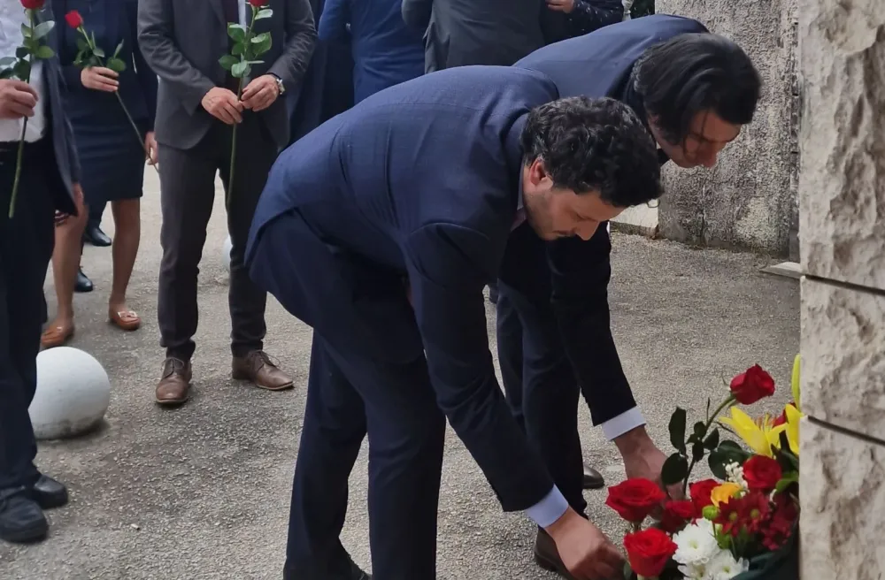 polaganje vijenaca u Herceg Novom