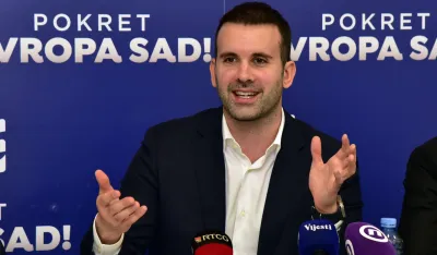 Evropa sad press, Milojko Spajic