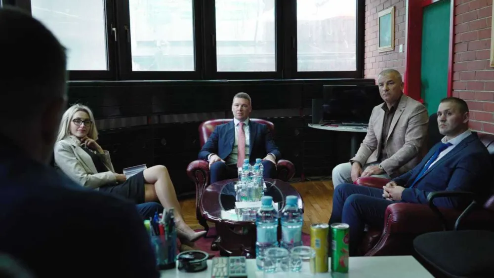 Filip Adžić u posjeti policiji na Žabljaku i &Scaron;avniku